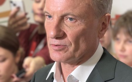 Греф считает, что ВВП в 2025 году вырастет примерно на 0,8%